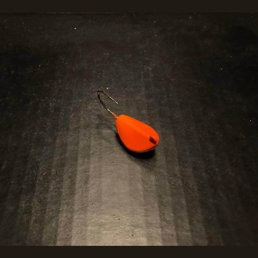 10 Blaze Orange Tog / Blackfish Jigs From 1/2oz To 4oz W/ Ultra Point Black Nickel Hooks - Jigs Tackle