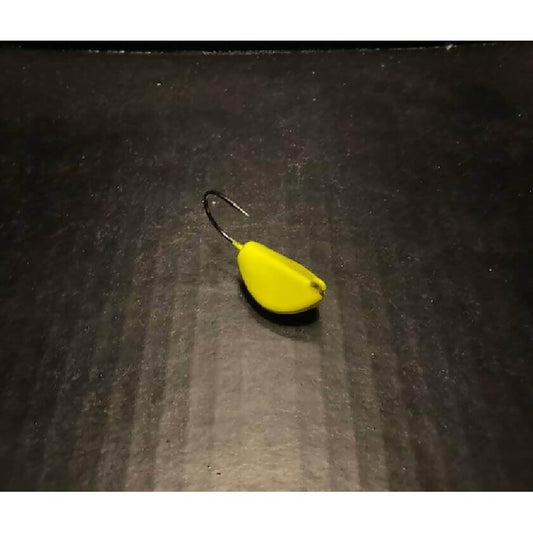 10 Glow Chartreuse Yellow Tog / Blackfish Jigs From 1/2oz To 4oz W/ Ultra Point Black Nickel Hooks - Jigs Tackle