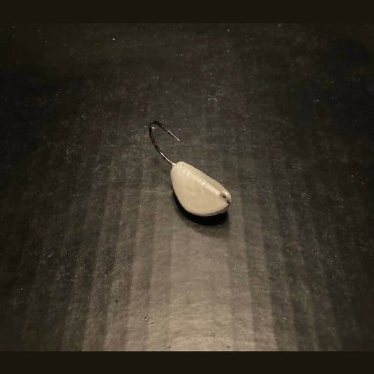 10 Pack Pearl White Tog / Blackfish Jigs From 1/2oz To 4oz W/ Ultra Point Black Nickel Hooks - Jigs Tackle