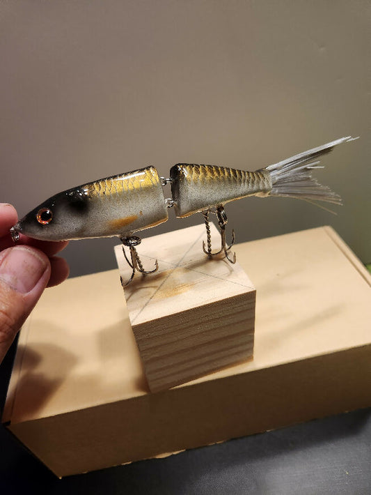 Golden Shiner Glide by A.M. Anglers - glide,golden,hardbaitswimbait,harsbait,shiner,Swimbait