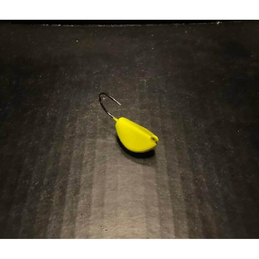 10 Glow Chartreuse Yellow Tog / Blackfish Jigs From 1/2oz To 4oz W/ Ultra Point Black Nickel Hooks - Jigs Tackle