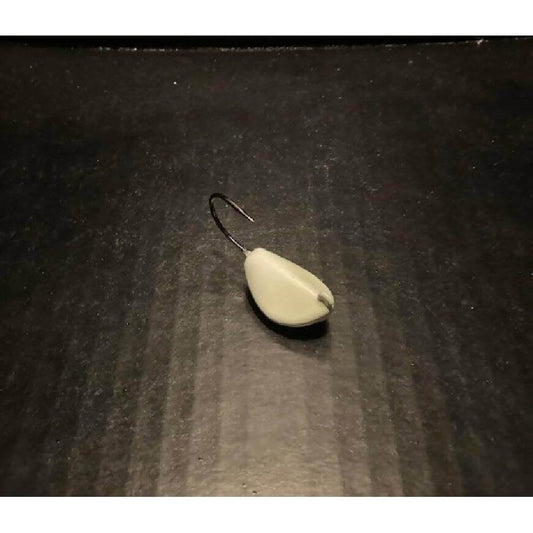 10 Glow White Tog / Blackfish Jigs From 1/2oz To 4oz W/ Ultra Point Black Nickel Hooks - Jigs Tackle