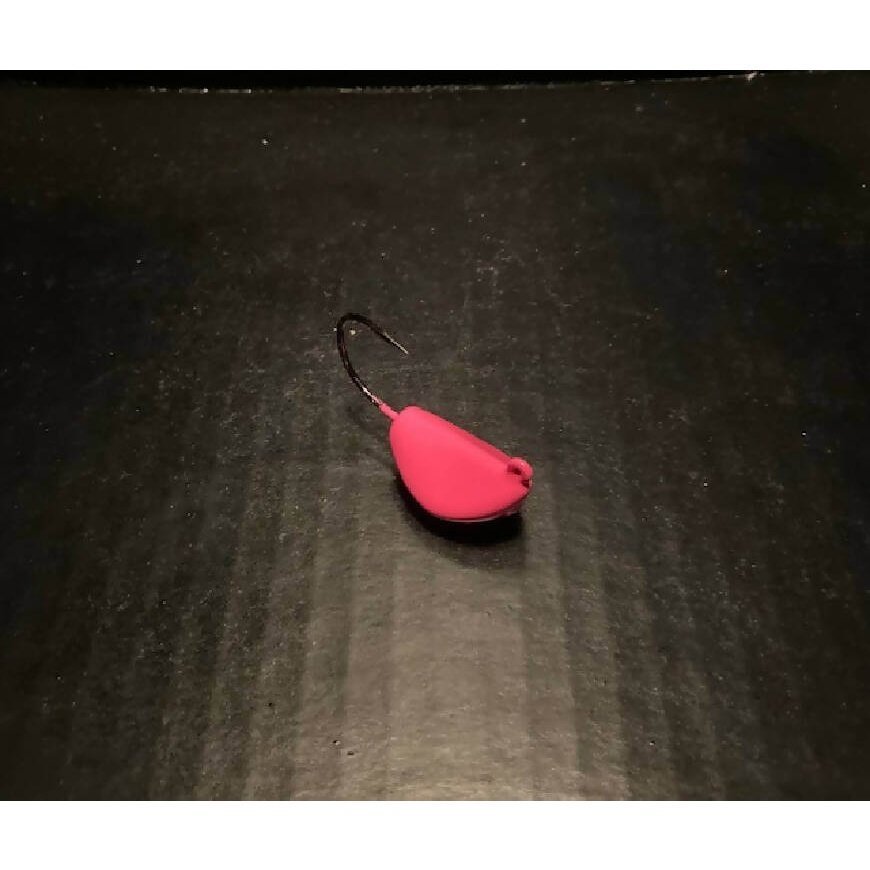10 Pack Glow Hot Pink Tog / Blackfish Jigs From 1/2oz To 4oz W/ Ultra Point Black Nickel Hooks - Jigs Tackle