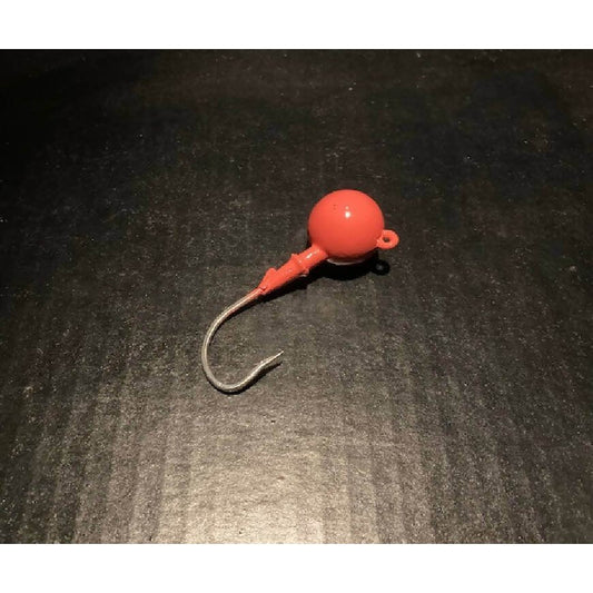 10 Pack Salmon Fluke Flounder Round Gulp Ball Jigs from 1oz to 6oz - Jigs Tackle