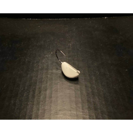 10 Pack White Tog / Blackfish Jigs From 1/2oz To 4oz W/ Ultra Point Black Nickel Hooks - Jigs Tackle