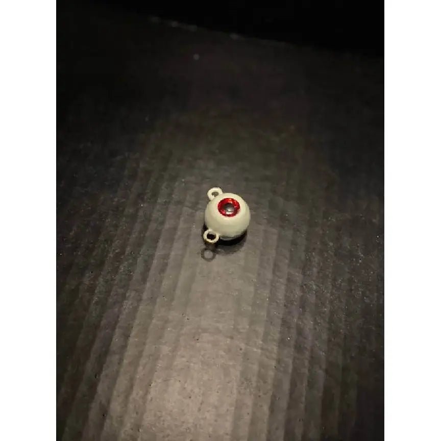 10 Painted Fluke Ear Balls Flounder Jig Head from 2oz to 8oz With 3 - D Eyes - Jigs Tackle