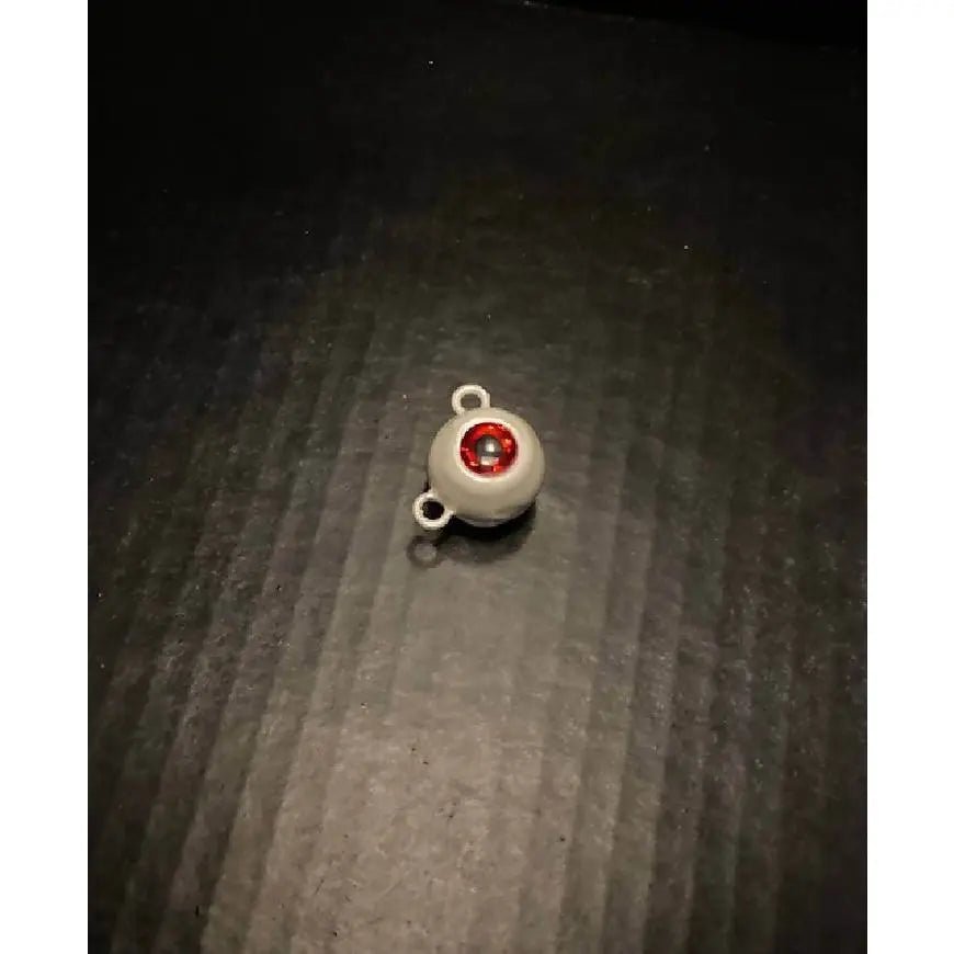 10 Painted Fluke Ear Balls Flounder Jig Head from 2oz to 8oz With 3 - D Eyes - Jigs Tackle