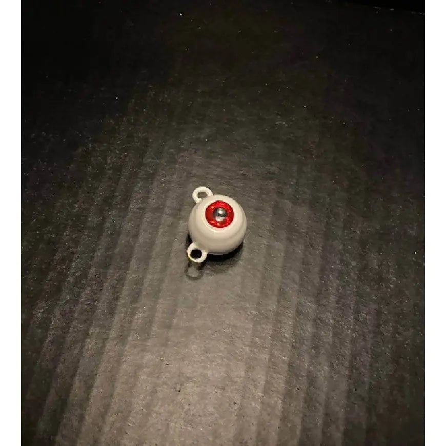 10 Painted Fluke Ear Balls Flounder Jig Head from 2oz to 8oz With 3 - D Eyes - Jigs Tackle