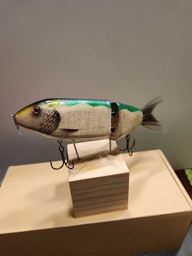 Tiger Maple Glide by A.M. Anglers - glide,hardbaitswimbait,harsbait,maple,Swimbait,tiger