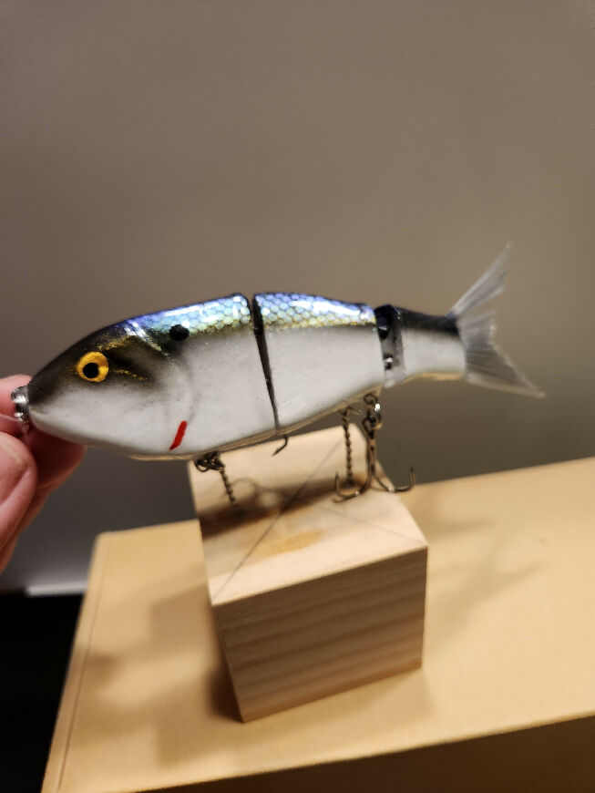 Triple Shad Swimbait by A.M. Anglers - Fishing,Hand Made,hardbait,swimbait,Tackle,topwater