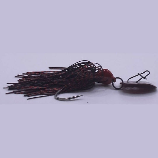 Red Bladed Jig by Sharp Hook Lures - Bladed Jig,Fishing,Hand Made,Tackle