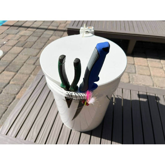 Dougs Bucket Lid 2.0 by Doug’s Bucket Lids - Bait,board,Bucket,Cutting,Cutting Board,dougs,Fishing,Hand Made,Personalized,Tackle