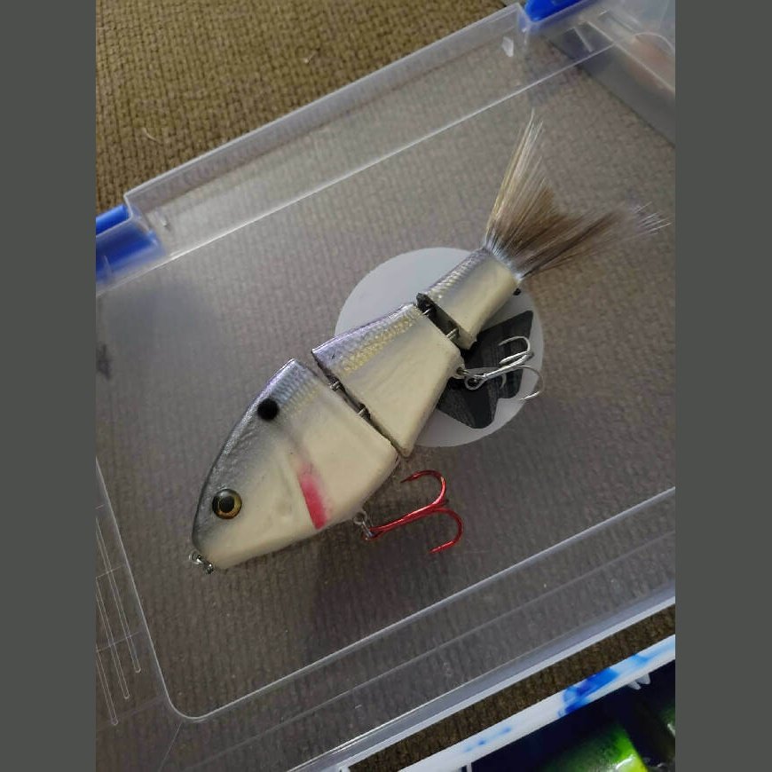 Triple Shad Swimbait by A.M. Anglers - Fishing,Hand Made,hardbait,swimbait,Tackle,topwater