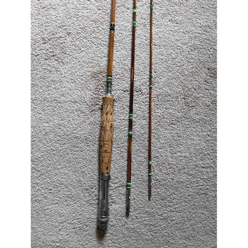 Classic split bamboo fly rod by TheOldFlyMan - bamboo,classic,Fishing,Hand Made,split,Tackle,with