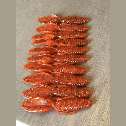 Eastern Newt - Craws by Robichaud’s Custom Baits - bait,craws,crayfish,eastern,fish,Fishing,Hand Made,newt,rcb,soft plastic,Tackle