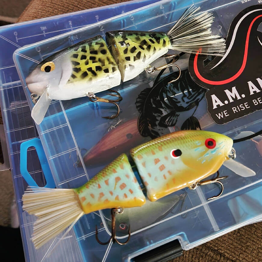 Sunfish Crankdowns by A.M. Anglers - Fishing,Hand Made,hardbait,Swimbait,Tackle,topwater