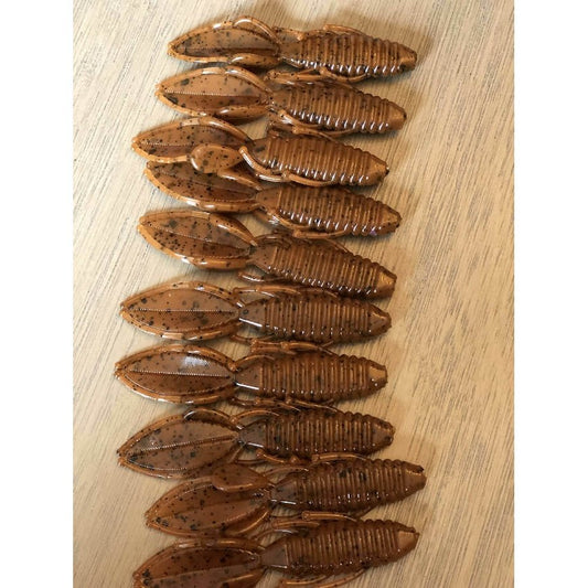 Coco Bean - Craws by Robichaud’s Custom Baits - bait,bean,coco,craws,crayfish,fish,Fishing,Hand Made,rcb,soft plastic,Tackle