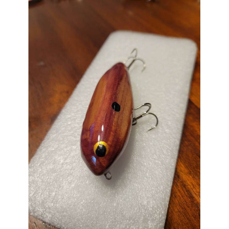 Cedar Walking Bait by A.M. Anglers - Fishing,Hand Made,hardbait,jerkbait,Tackle,topwater