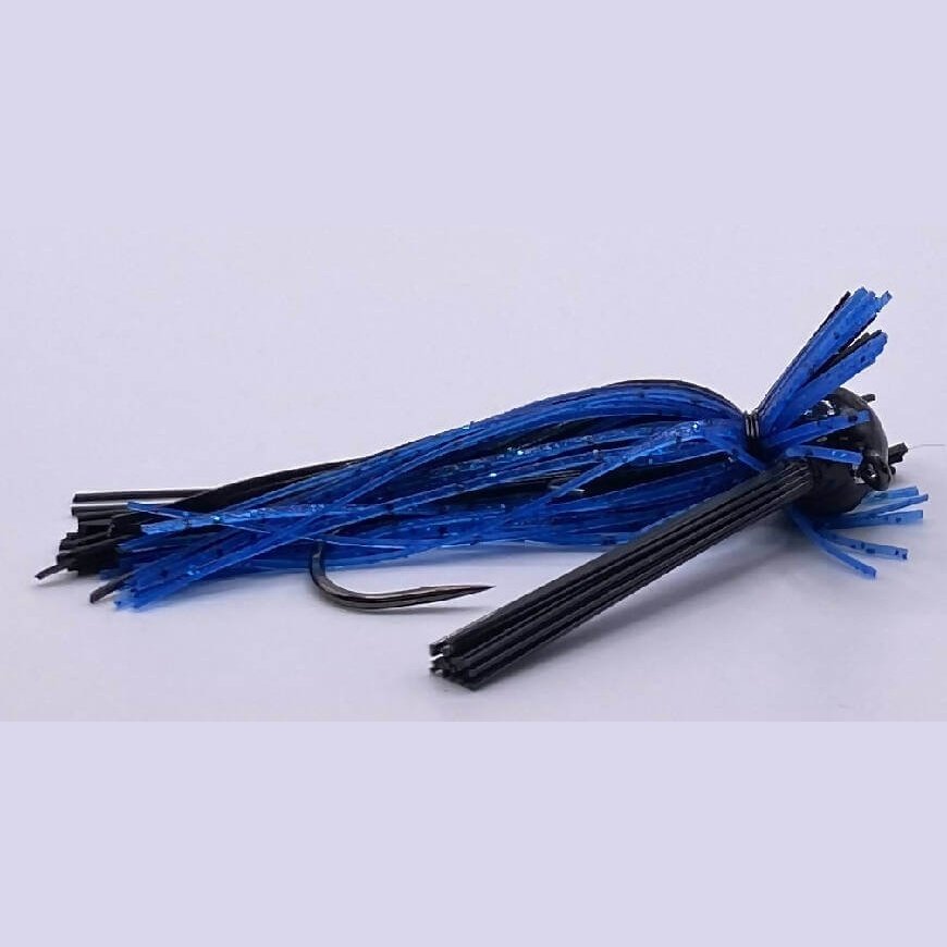 Black & Blue Finesse Jig-Crafty Fisherman