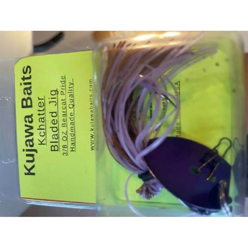 Kchatter Bearcat Pride by Kujawa Baits - bearcat,Bladed Jig,catching,Chatter Bait,check,Fishing,Hand Made,Jigs,kchatter,Lures,Made in the usa,make,Tackle