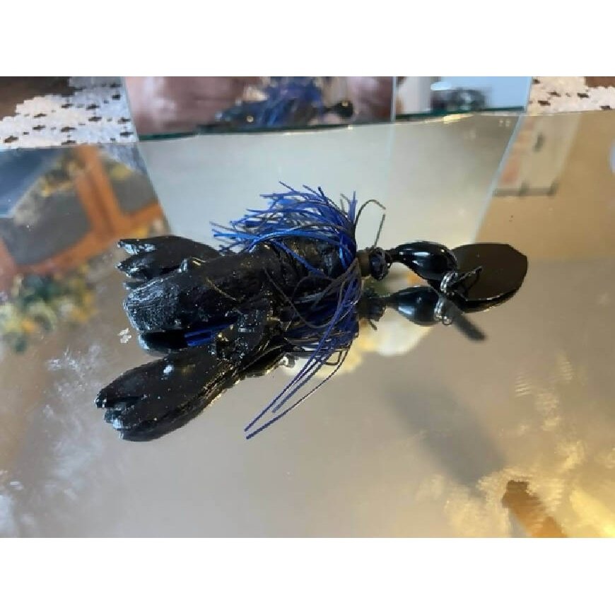 Kchatter Blue Jay by Kujawa Baits - always,bait,Blacknblue,Bladed Jigs,blue,check,Fishing,Hand Made,Jigs,kchatter,made in the usa,swim baits,Tackle