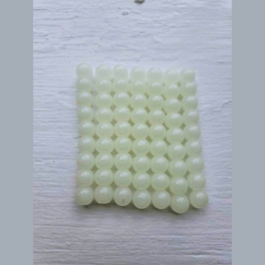 8MM Soft Beads - Radioactive by Thurston Bait Company - beads,Fishing,Hand Made,soft,Tackle