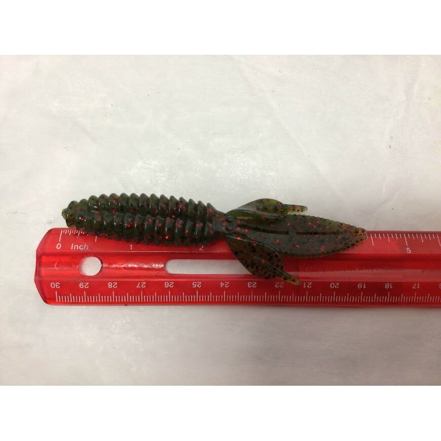 River Bug Watermelon Red by Spit or Swallow Tackle - Fishing,Hand Made,Tackle