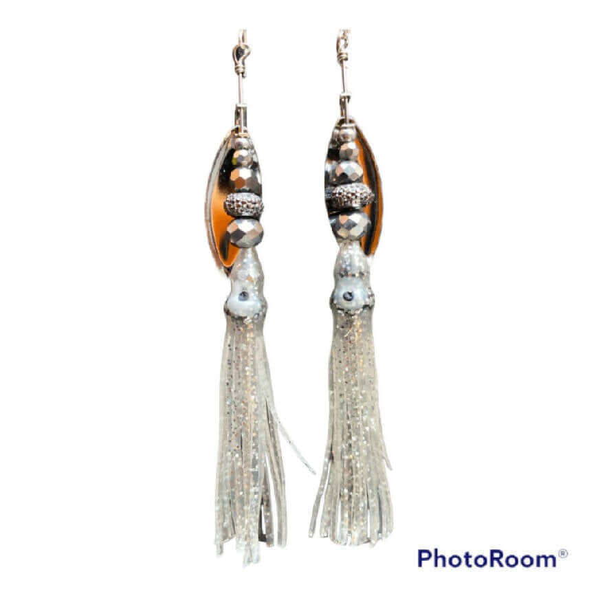 A-Luring Earrings by God Scent Fishing - A-Luring Earrings,Fishing,Hand Made,Tackle