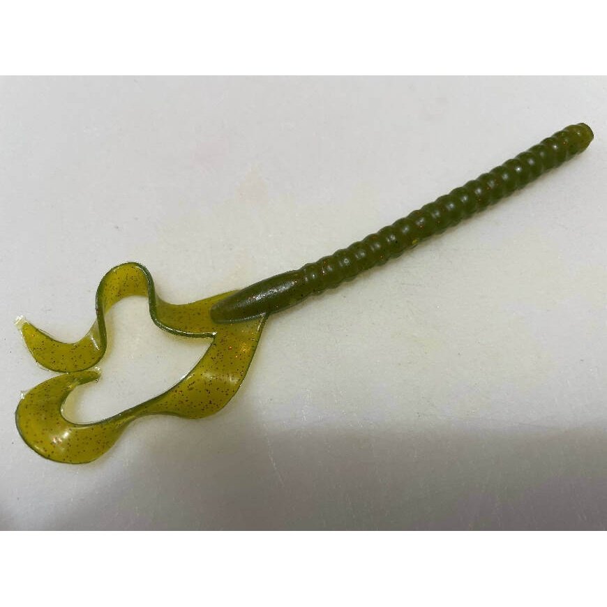 Versatile Bait Dual Tail Bundle by Kujawa Baits - 7 inch,bait,dual,durable,Fishing,Hand Made,made in usa,plastic worms,Tackle,tail,time,versatile,Versatile bait,worms