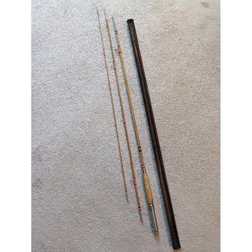 Classic split bamboo fly rod by TheOldFlyMan - bamboo,classic,Fishing,fitted,Hand Made,split,Tackle,with