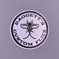 Daggett’s Custom Flies Sticker-Crafty Fisherman