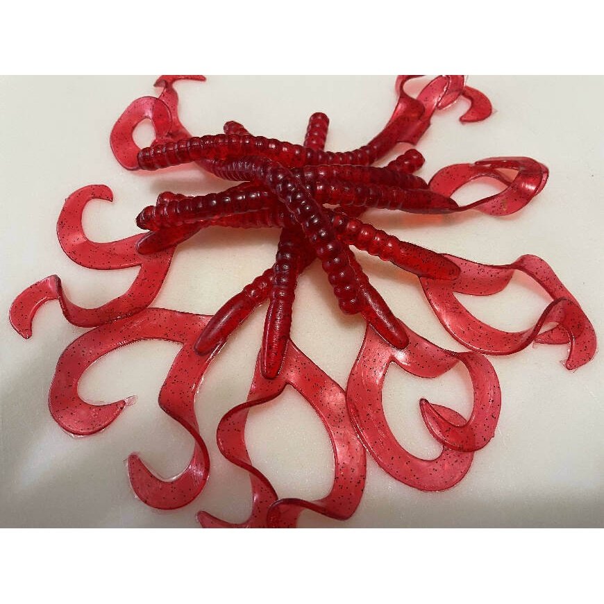 Versatile Bait Dual Tail Bundle by Kujawa Baits - 7 inch,bait,dual,durable,Fishing,Hand Made,made in usa,plastic worms,Tackle,tail,time,versatile,Versatile bait,worms