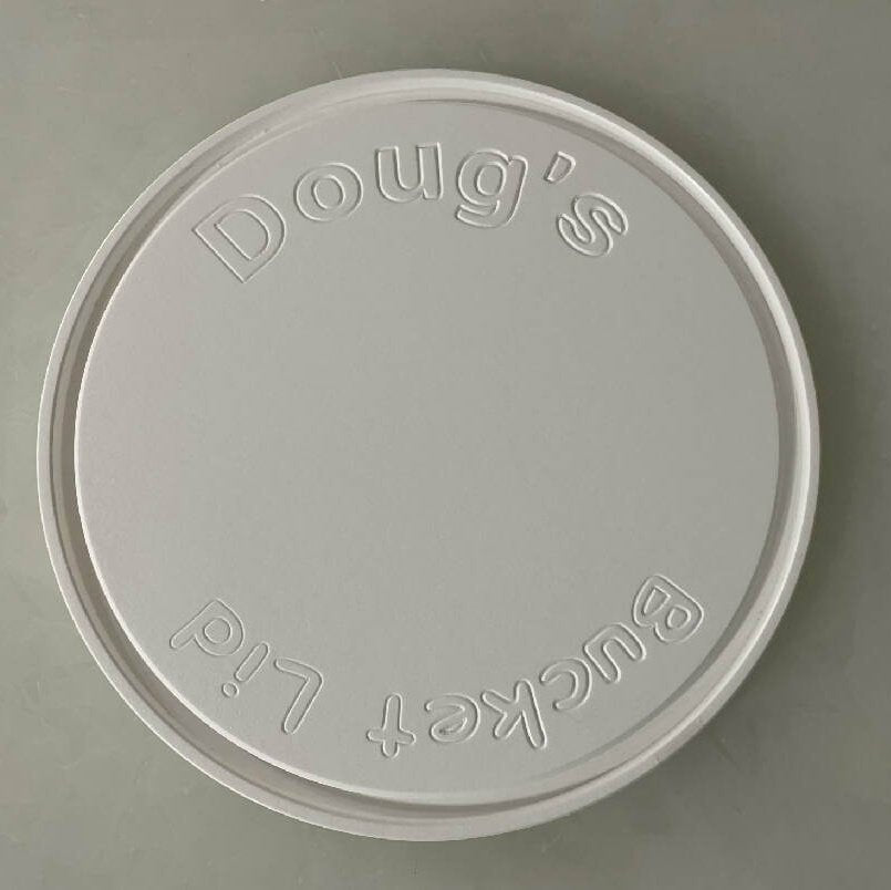 Dougs Bucket Lid 1.0 - Personalized by Doug’s Bucket Lids - Bait,board,Bucket,Cutting,Cutting Board,dougs,Fishing,Hand Made,Personalized,Tackle