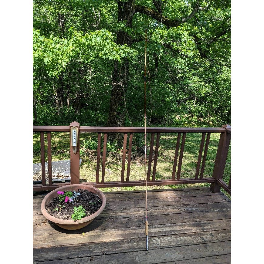 Classic split bamboo fly rod by TheOldFlyMan - bamboo,classic,Fishing,fitted,Hand Made,split,Tackle,with