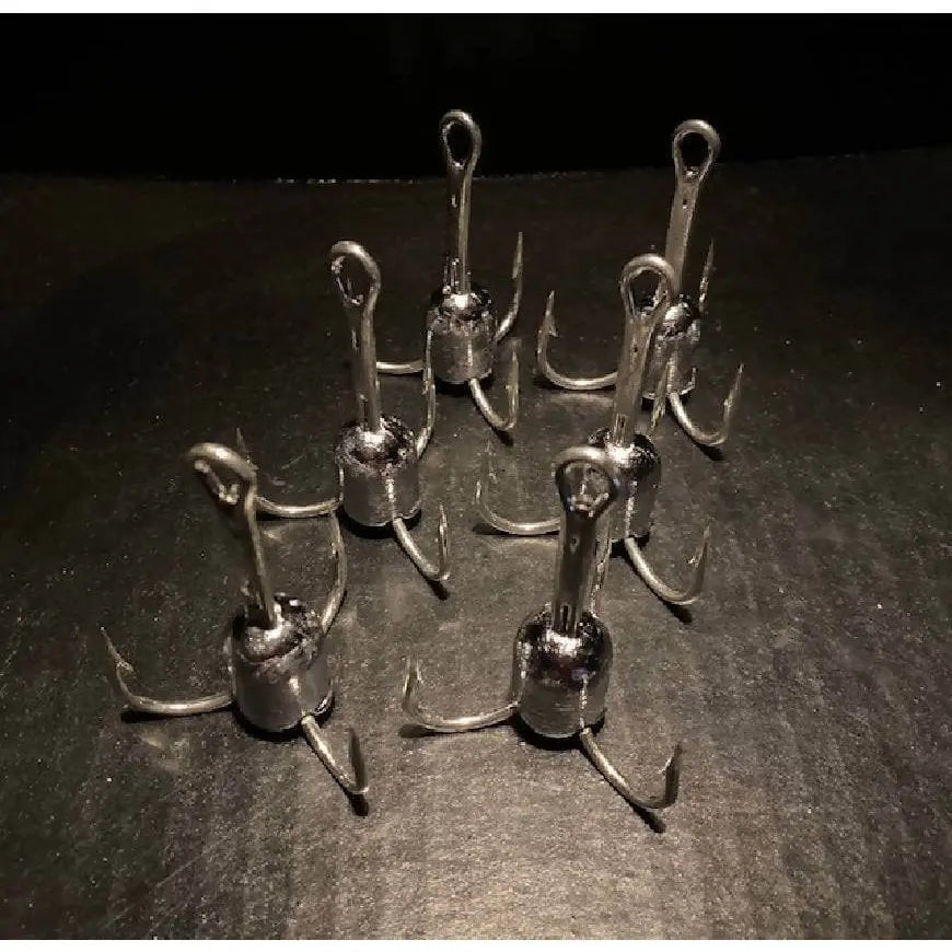 Weighted Snag Hooks cast With Mustad 3551 Hooks by Jigs Tackle - Bunker,Fishing,Hand Made,Hooks,Snag Hook,Striper,Tackle