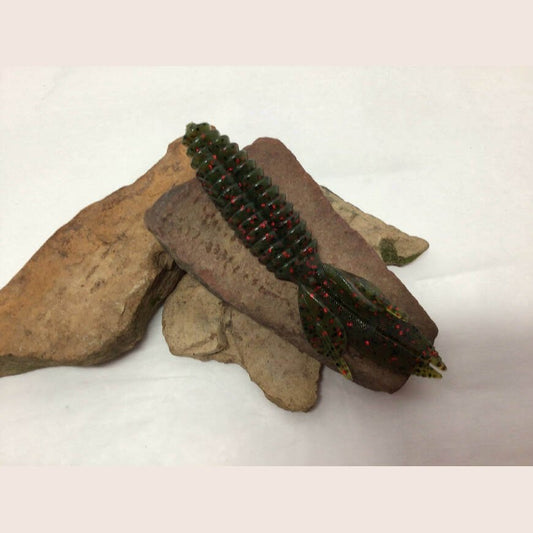 River Bug Watermelon Red by Spit or Swallow Tackle - Fishing,Hand Made,Tackle