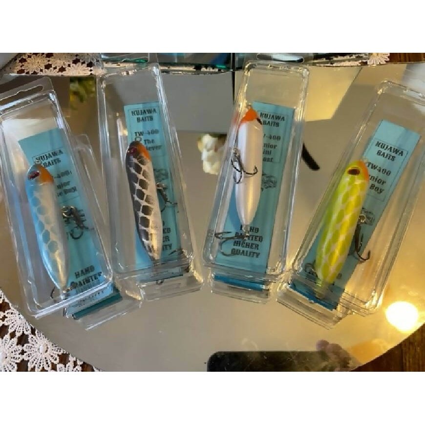 Kujawa Baits TW-400 Bundle by Kujawa Baits - baits,bundle,Fishing,Hand Made,hand painted baits,kujawa,painted,savings,Tackle,these,time,Top Water