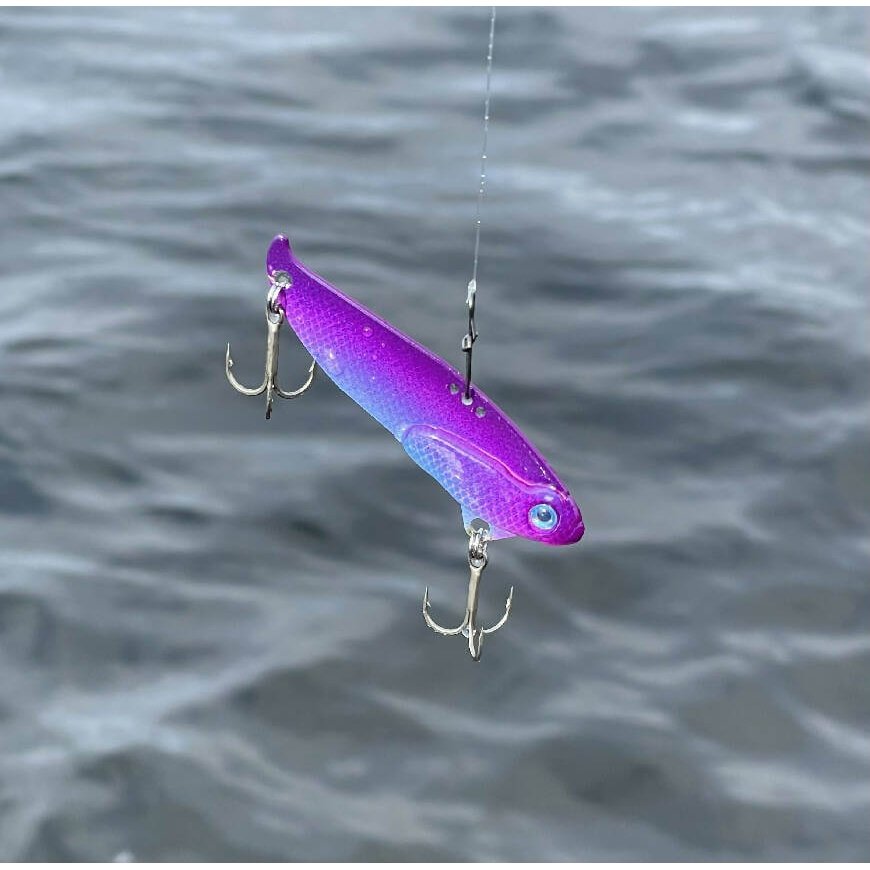 Elite ViBlade - 1/4 oz by Elite Walleye Customs - Bass,Blade Bait,Blades,Fishing,Hand Made,Tackle,Walleye