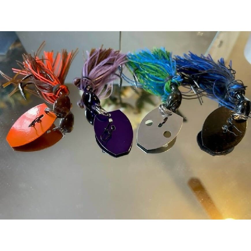 Kchatter Premium Bundle by Kujawa Baits - baits,bass,Bladed Jig,bundle,Bundles,chatter baits,daddy,Fishing,Hand Made,jig trailers,kchatter,Tackle,this