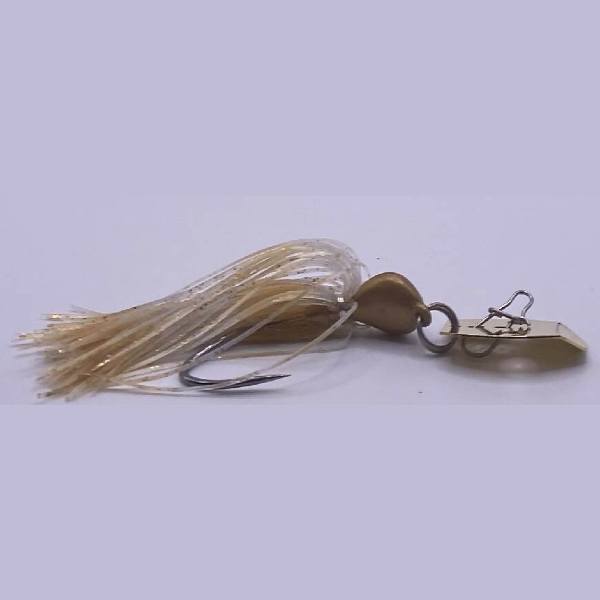 Golden Shiner Bladed Jig by Sharp Hook Lures - Bladed jig,Fishing,Hand Made,Tackle