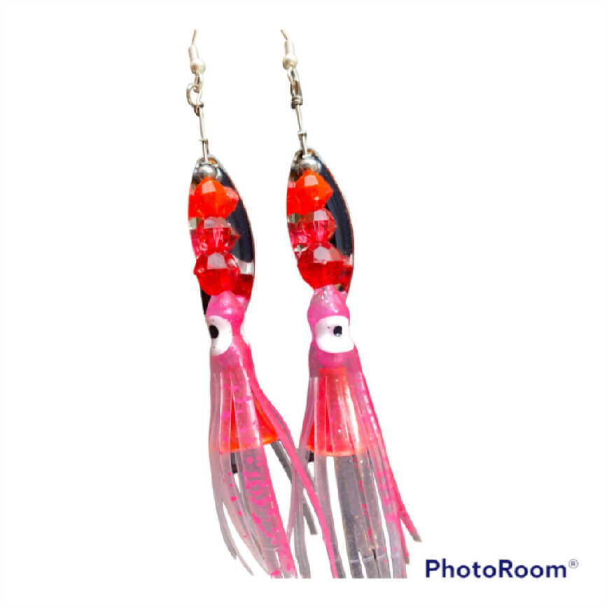 A-Luring Earrings by God Scent Fishing - A-Luring Earrings,Fishing,Hand Made,Tackle