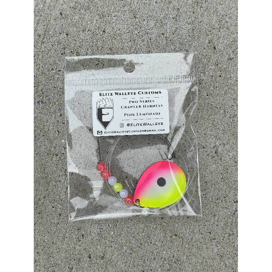 Elite Pro Series Crawler Harness by Elite Walleye Customs - Blade,Crawler,Crawler Harness,Fishing,Hand Made,Live Bait,Nightcrawler,Spinner,Tackle,Walleye