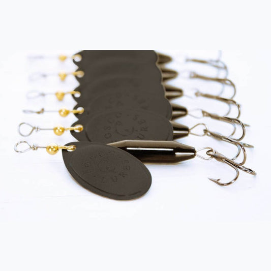Black Spinner • Black Blade • #3 by Fosco Fishing Lures - bestsellers-resort,Fishing,Hand Made,Tackle