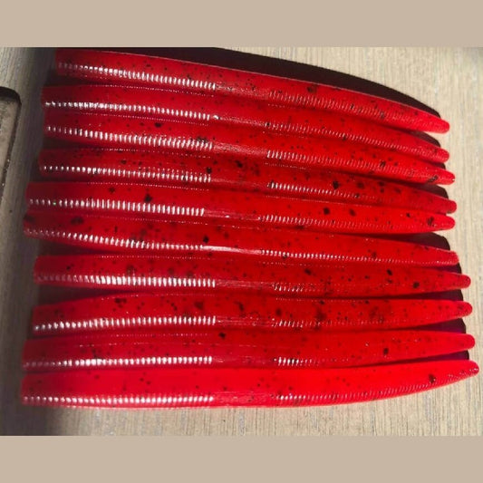 Hot Tamale - Stick Worm by Robichaud’s Custom Baits - bait,fish,Fishing,Hand Made,rcb,soft plastic,stick worm,Tackle,worm