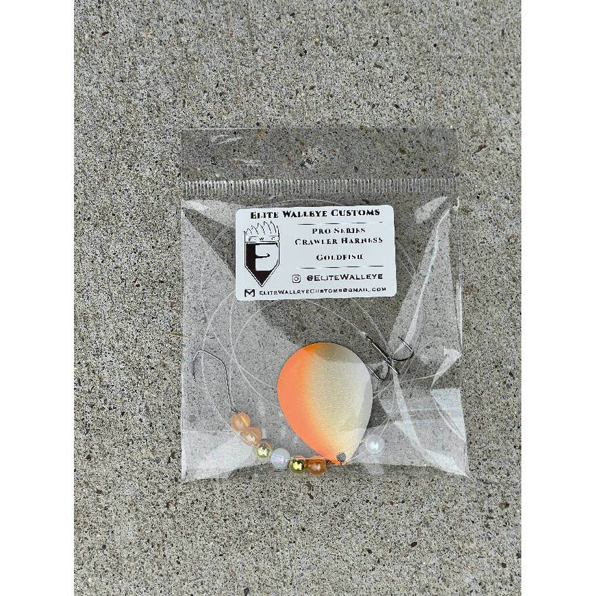 Elite Pro Series Crawler Harness by Elite Walleye Customs - Blade,Crawler,Crawler Harness,Fishing,Hand Made,Live Bait,Nightcrawler,Spinner,Tackle,Walleye