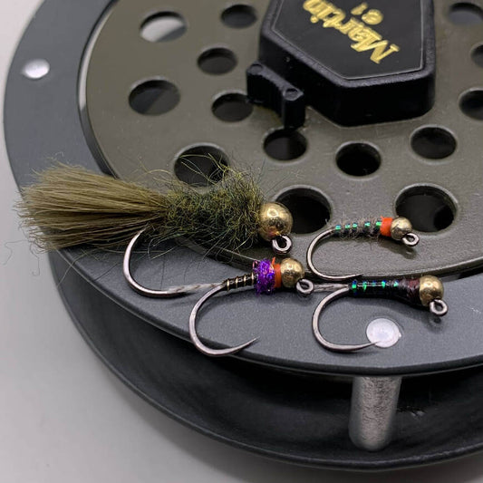 Euro Nymph Starter Kit (no box) by Daggett’s Custom Flies - Euro nymphing,Euro nymphs,Fishing,Flies,Fly fishing,Hand Made,Tackle