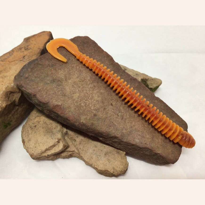 Curly Tail Centipede by Spit or Swallow Tackle - Fishing,Hand Made,Tackle