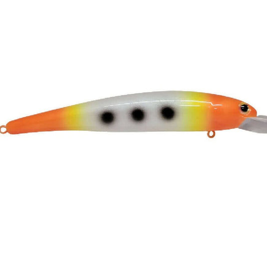 Custom Bandit - Walleye Deep - Candy Corn by MarbleEye Tackle - Crankbaits,Custom Crankbaits,Custom Painting,Fishing,Hand Made,Tackle,Trolling,Walleye