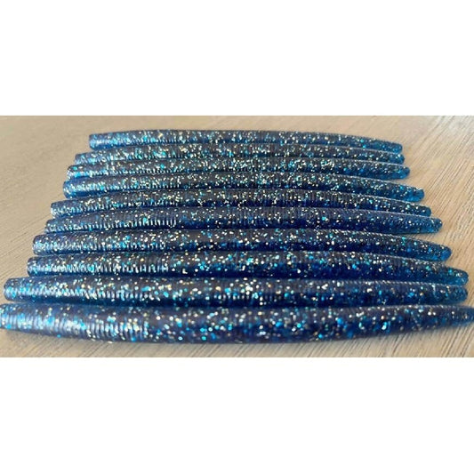 Galaxy - Stick Worm by Robichaud’s Custom Baits - bait,fish,Fishing,galaxy,Hand Made,rcb,soft plastic,stick,stickworm,Tackle,worm